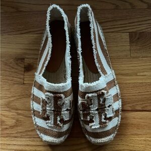 NEW Tory Burch Fray Espadrille Flats